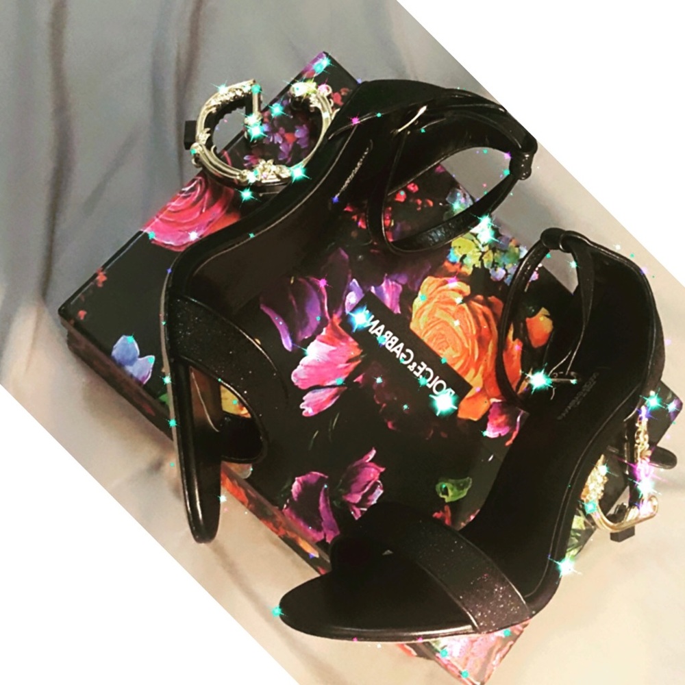 Beautiful black DG heels never worn